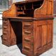 American "Roll Top" desk in oak.