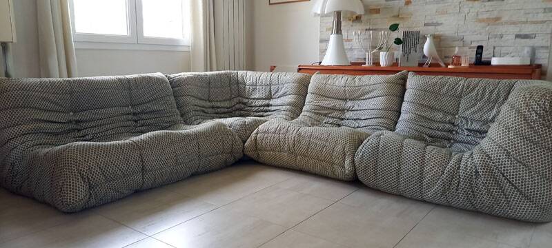 Togo Ligne Roset sofa set