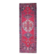 Couloir en laine turc Oushak vintage fait main 122x355