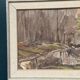 Original Swedish Oil on Panel – “Old Sawmill, Apelnäs Roasjö” by Gunnar Svensson – Dated 1962 – Vintage & Framed