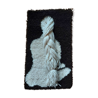 Wall carpet Woman with Tail