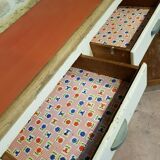 Old buffet two-door white mado