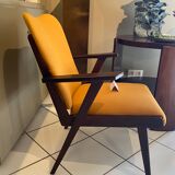 Scandinavian armchair 50s wooden