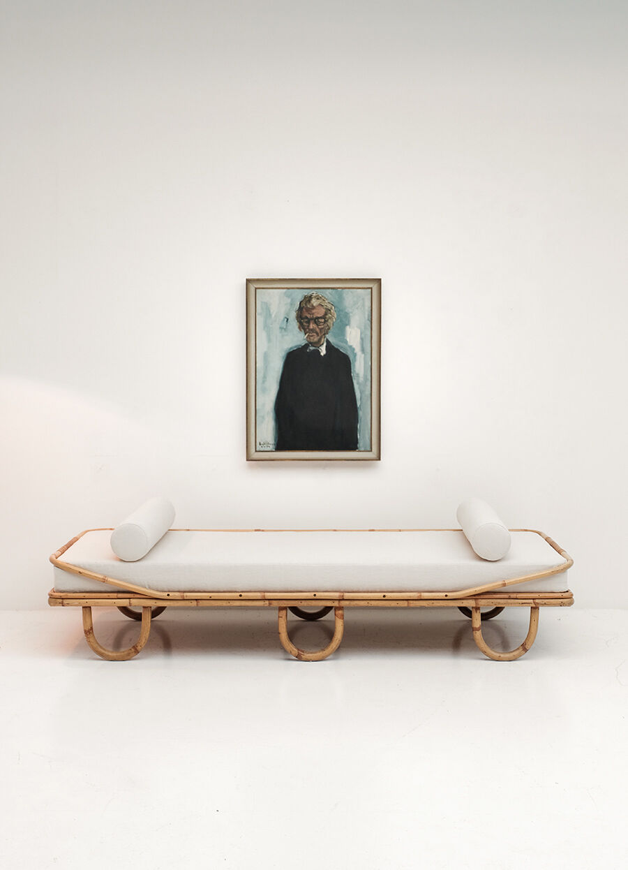 Daybed rotin  1960