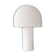 Glass Mushroom Table Lamp by Glashutte Limburg