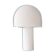 Glass Mushroom Table Lamp by Glashutte Limburg