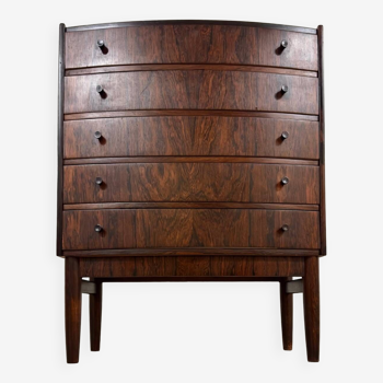 Commode danoise en palissandre par Kai Kristiansen années 50