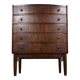 Commode danoise en palissandre par Kai Kristiansen années 50