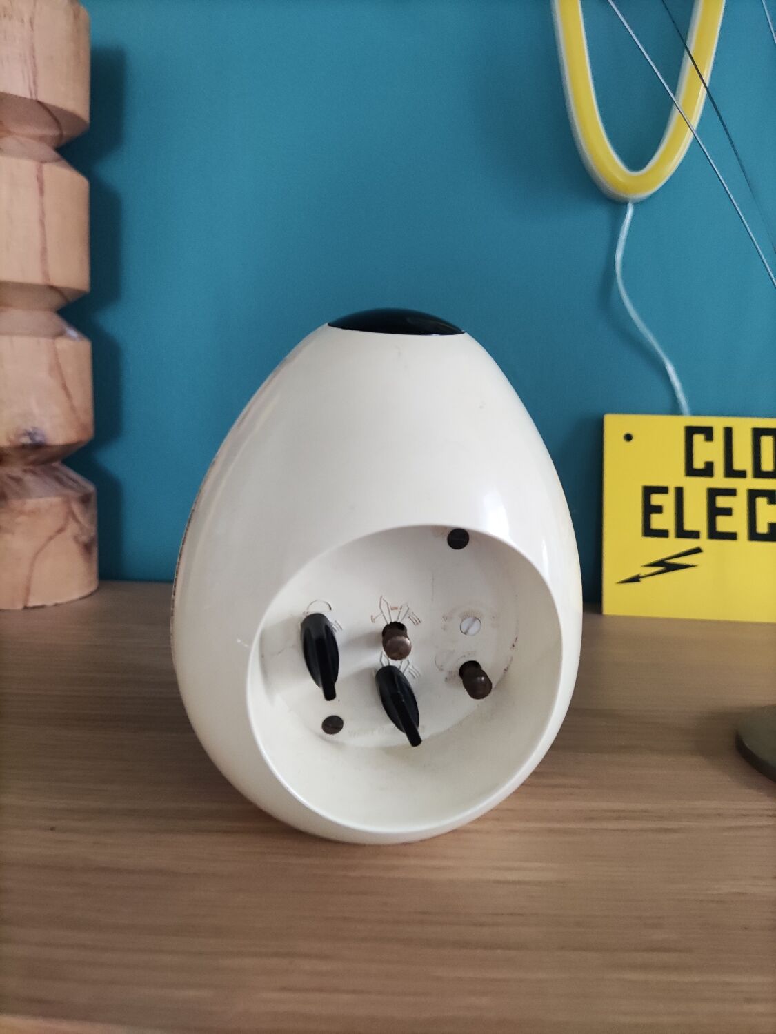 Vintage Space age alarm clock