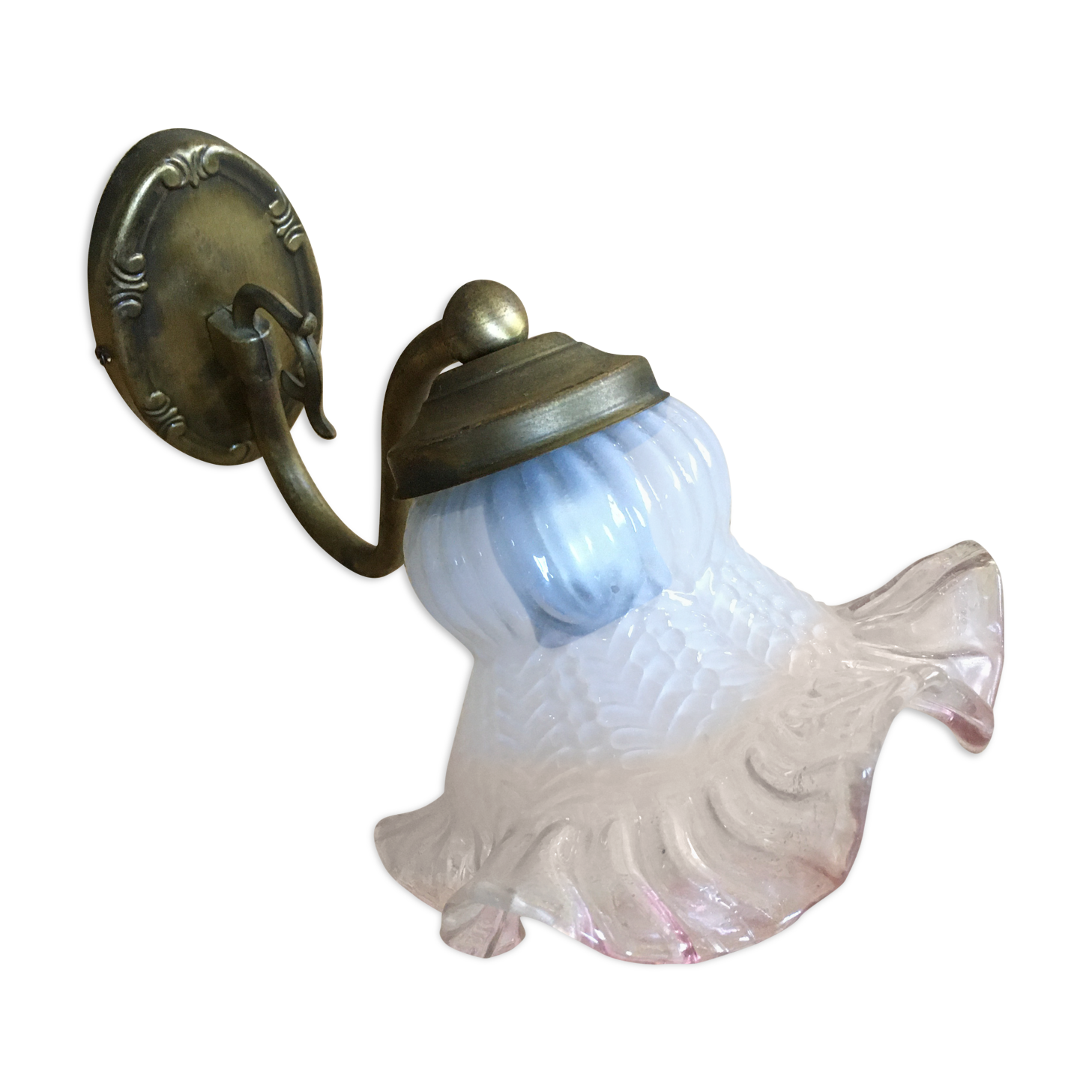 Swan neck sconce