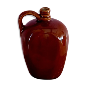 Glazed stoneware bottle