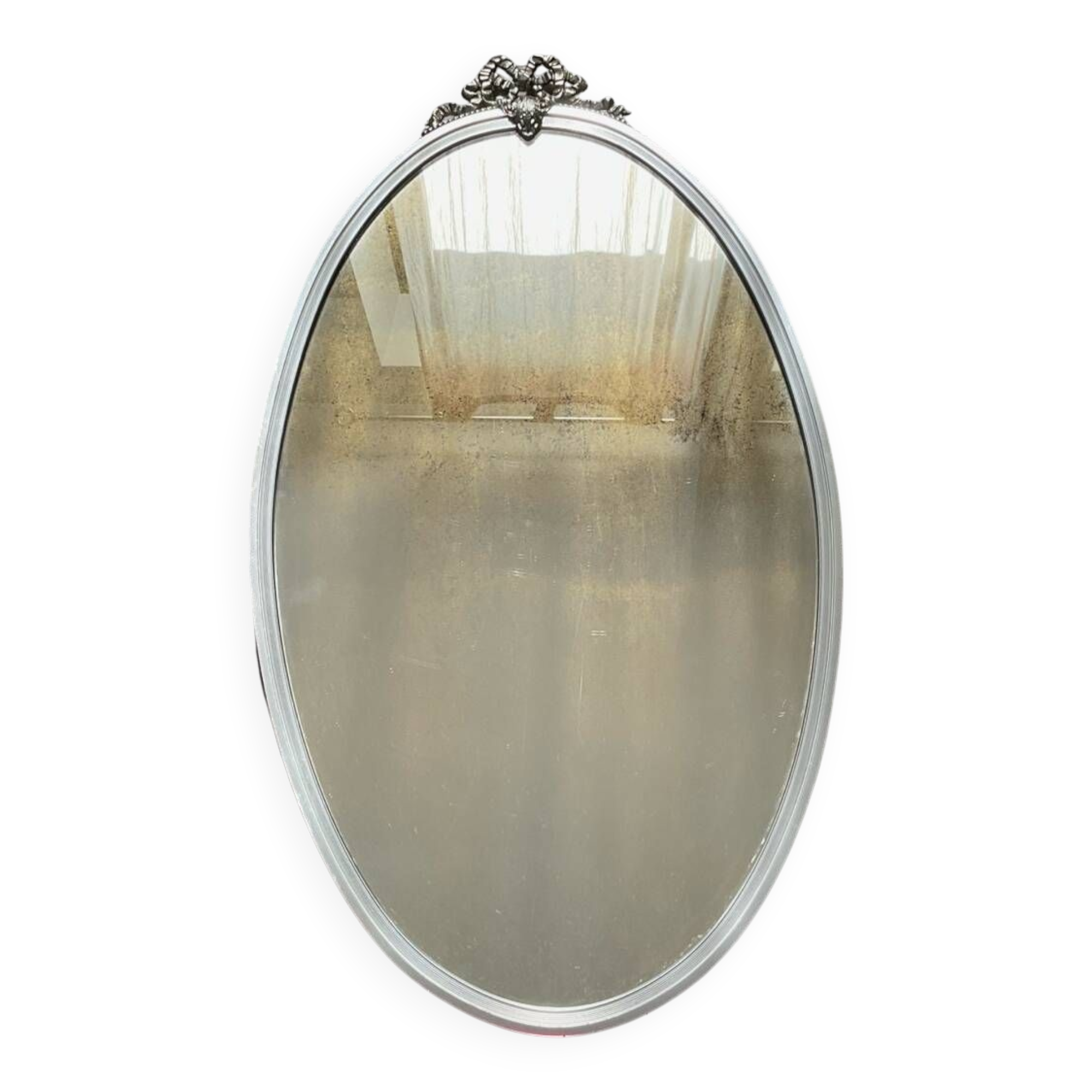 Vintage metal mirror