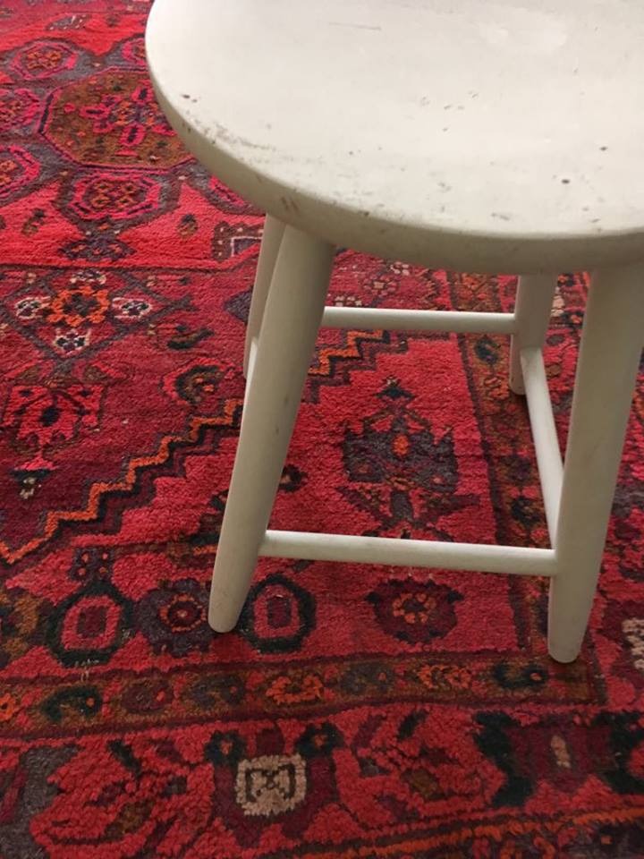 Vintage Persian rug 207x138cm