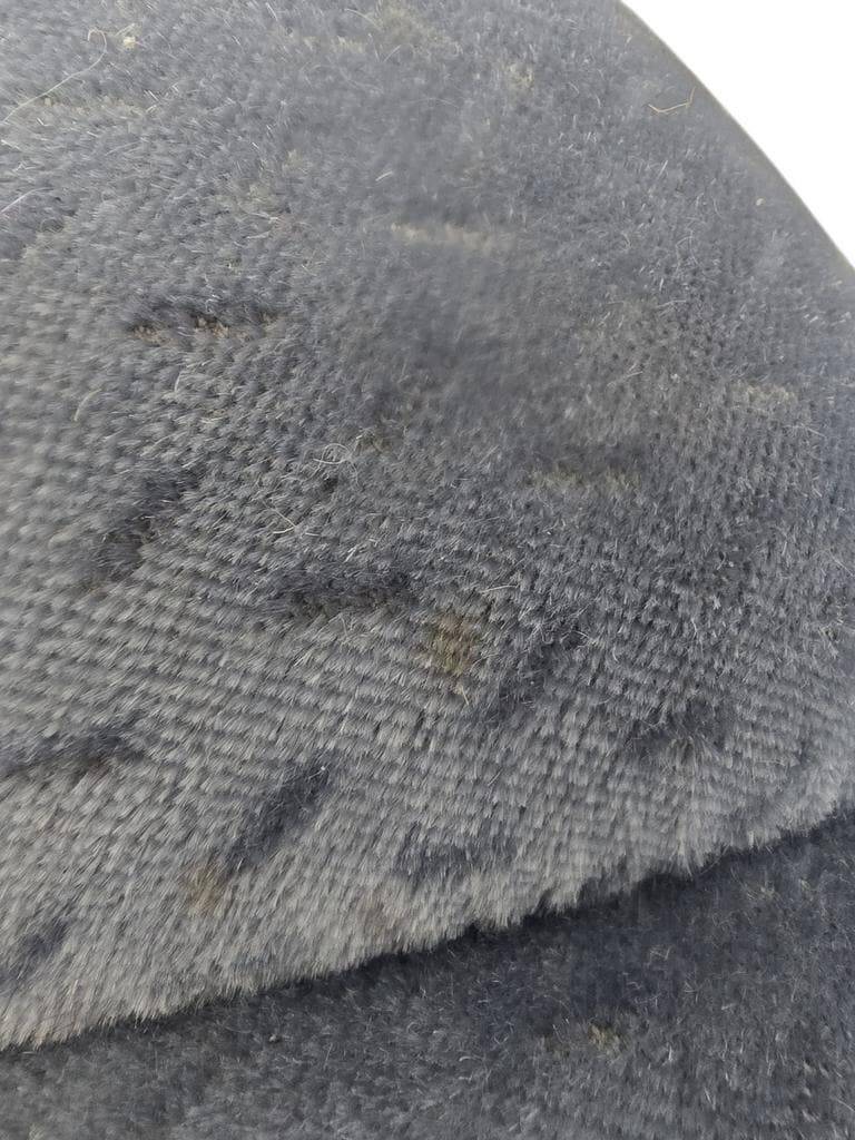 Vintage blue sofa / couch / settee