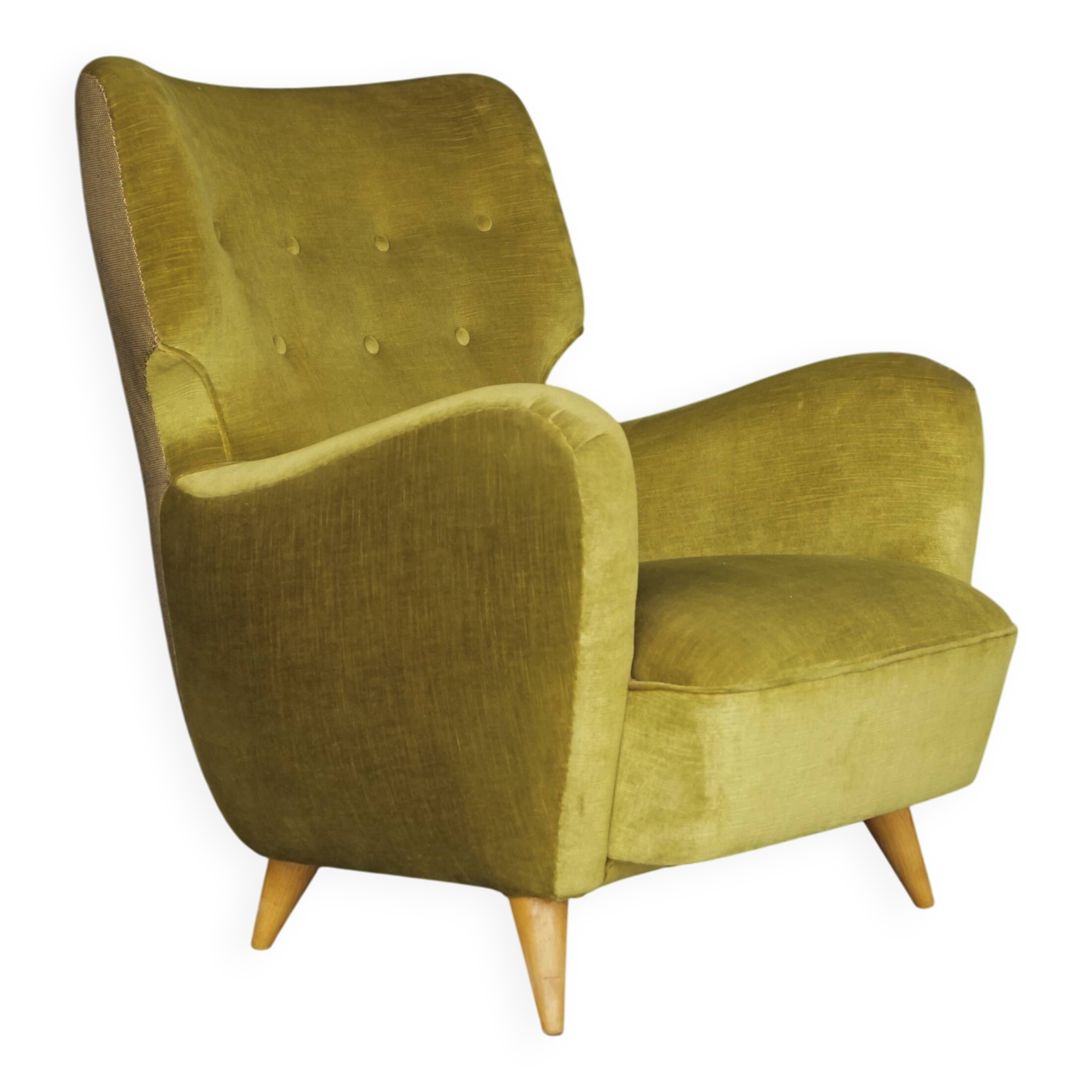 Calysse Armchair by Henri Caillon for Erton, France. 1950s