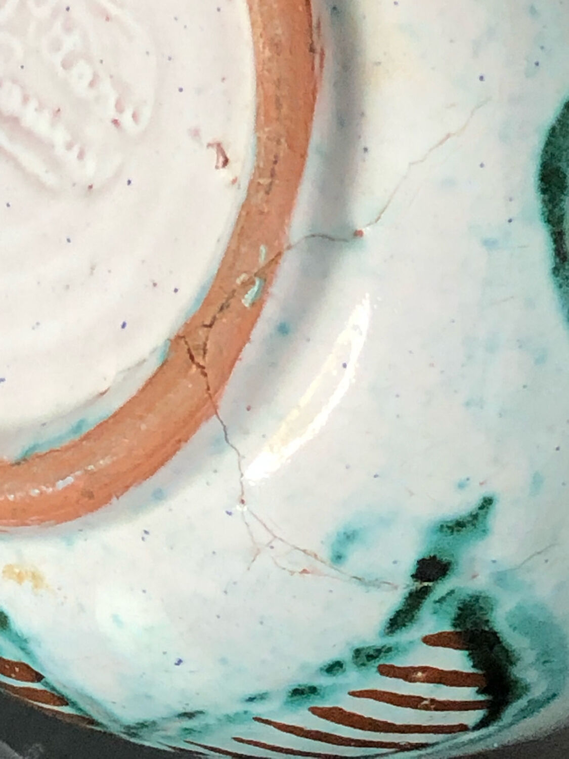 Ceramic bowl by Vallauris H. Pittari