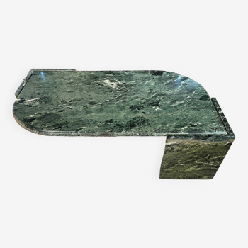 Green marble table