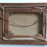 Oil on canvas flowers Flanders 1914