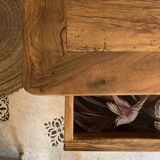 Solid wood Lino console desk