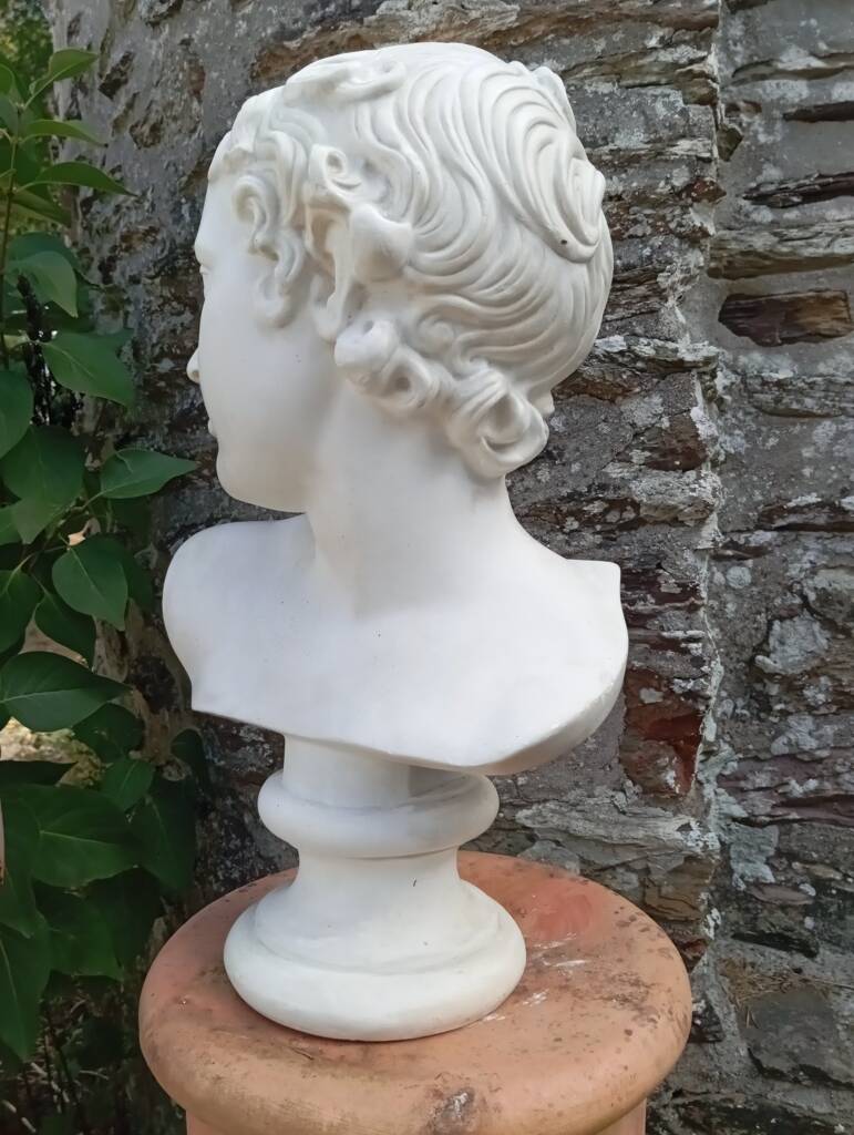 Bust of Eros, cast from the Louvre early 20th century.