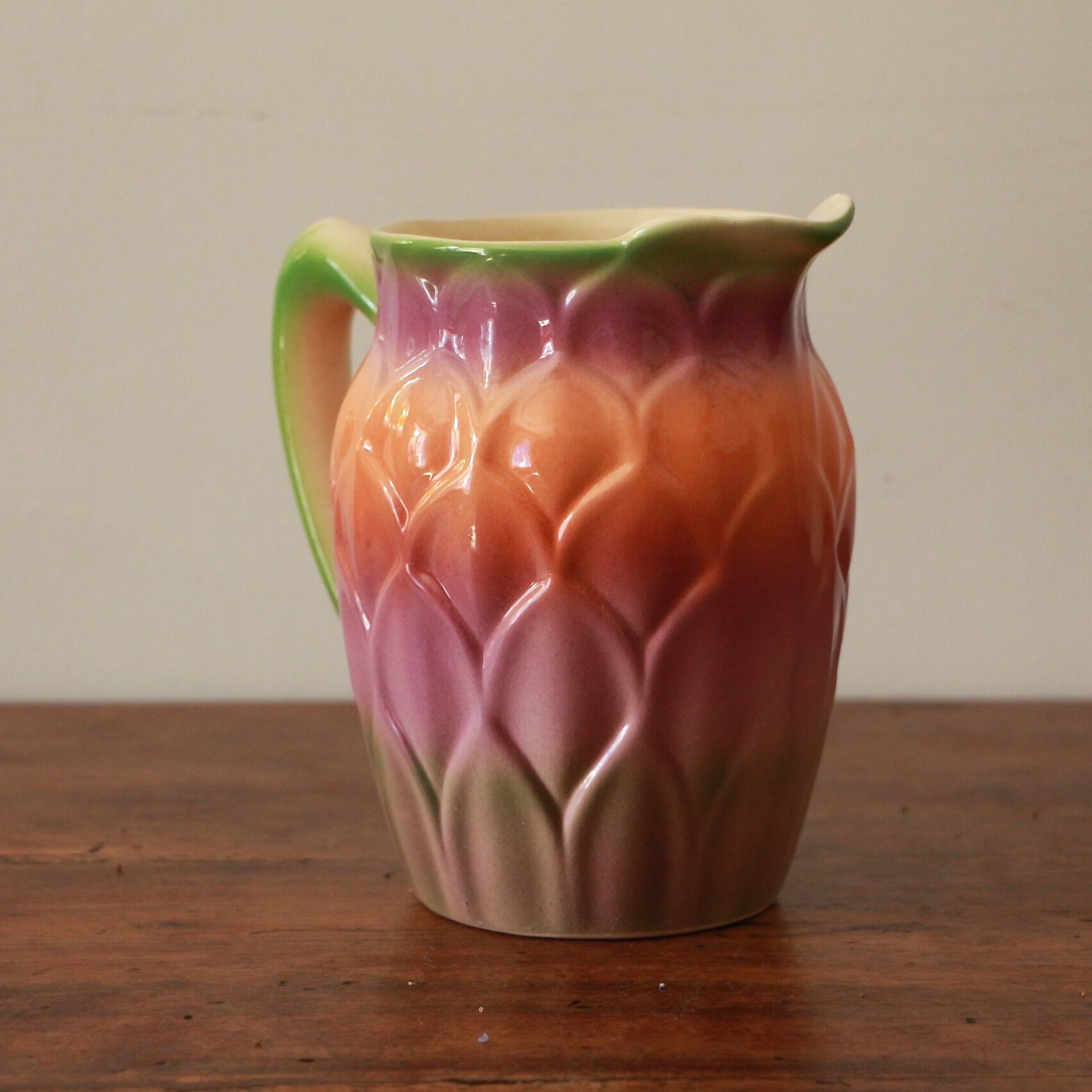 Pichet pastel barbotine