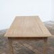 Ancienne table de ferme en chêne à rallonge – XIXe siècle