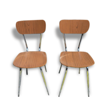 Set of 6 chairs in formica