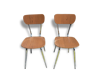 Set of 6 chairs in formica