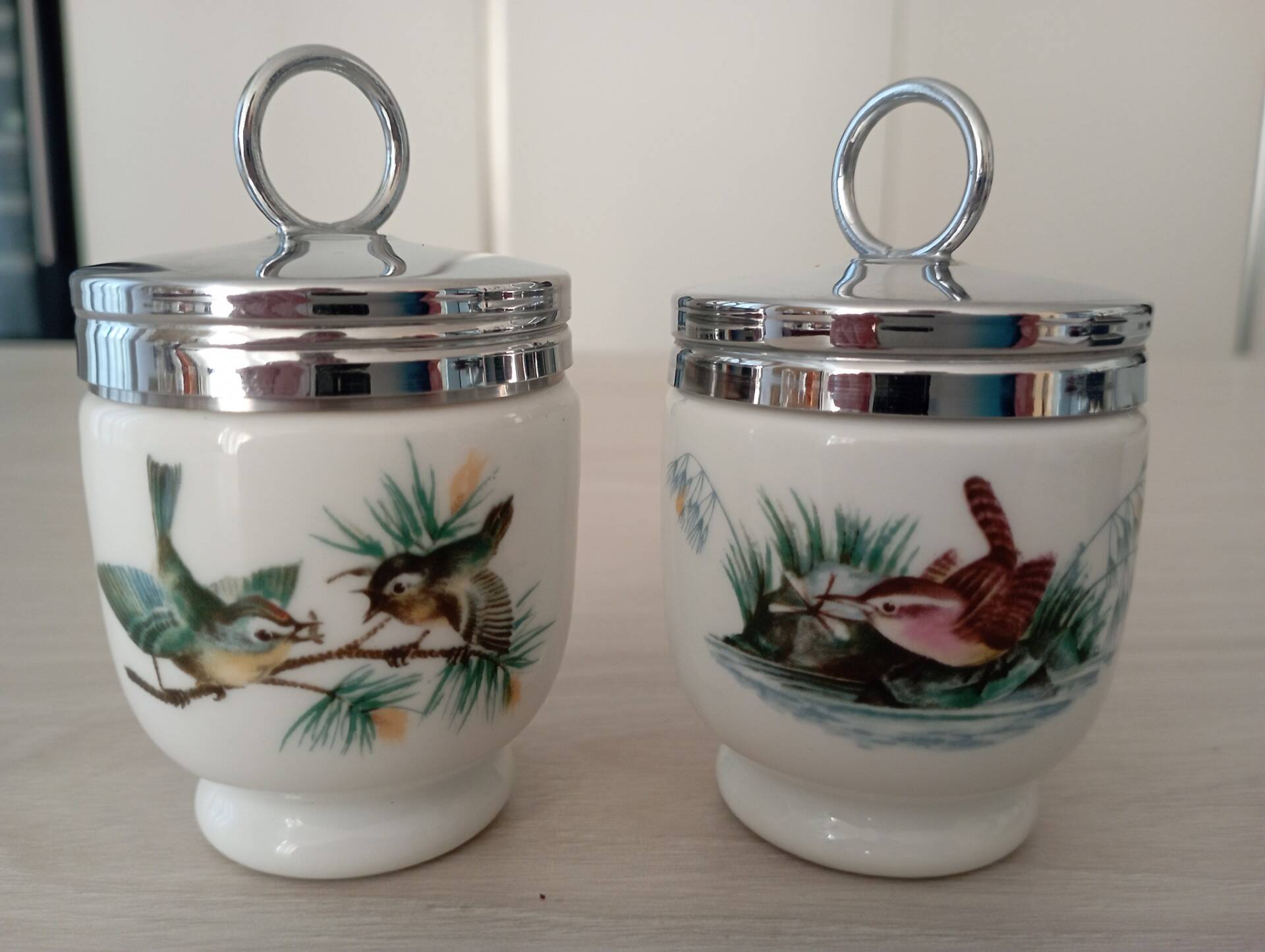 Cooked royal worcester egg