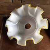 Vintage opaline pendant lampshade