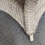 Vintage rattan lounge