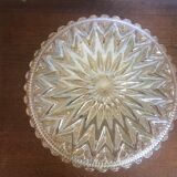 Vintage iridescent amber ceiling