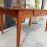Cherry farm table 19th -1m50