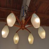 Danish opaline pendant light