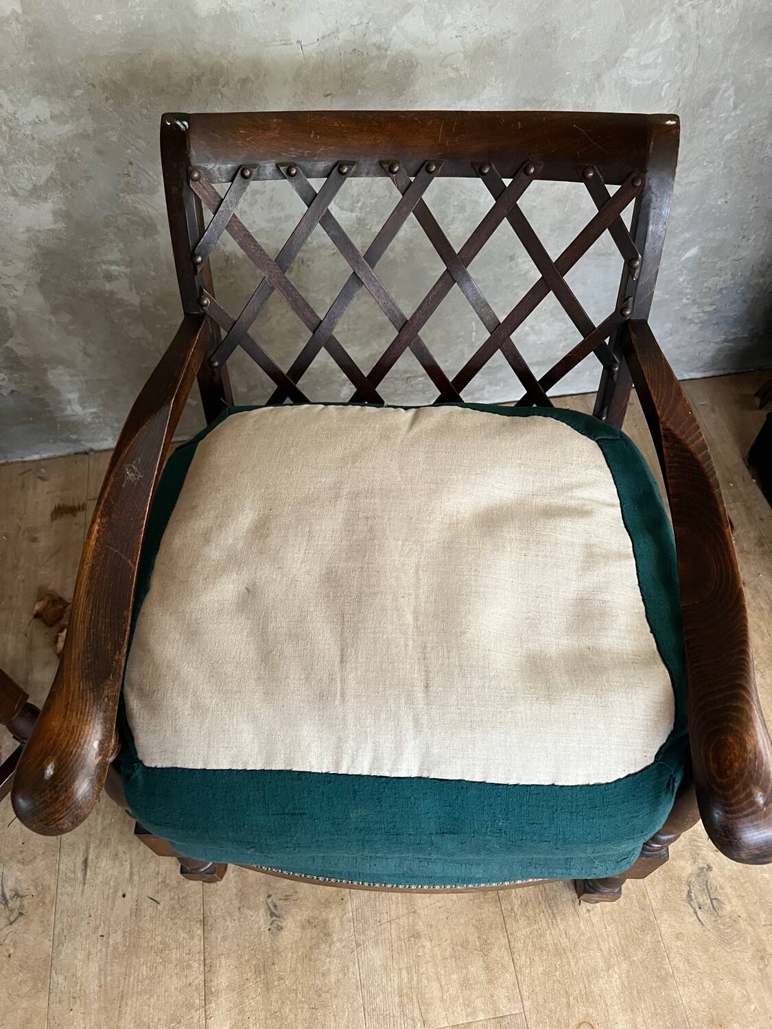 Pair of antique armchairs