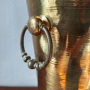 Vintage brass umbrella stand