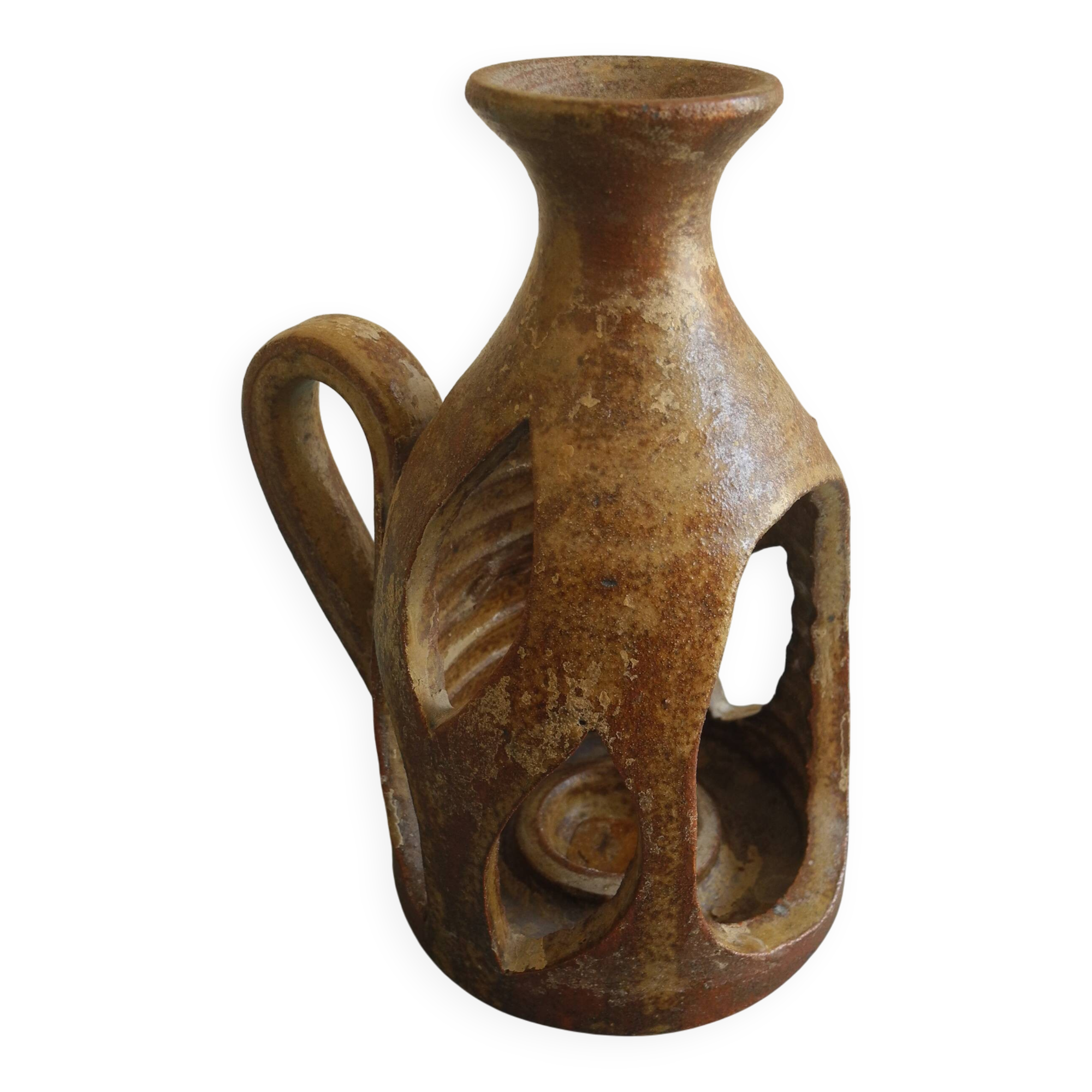 vintage ceramic candlestick tealight holder