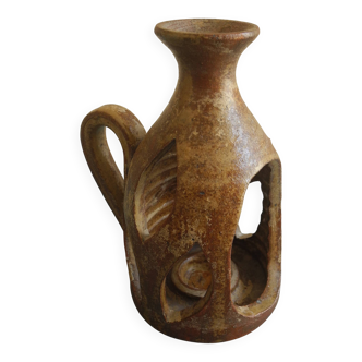 vintage ceramic candlestick tealight holder