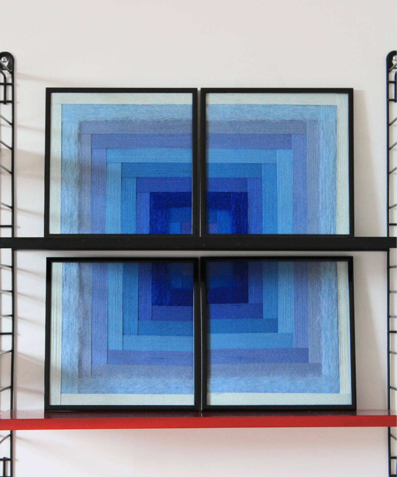 Woven fabric Polar Sky – "Mosaics" Collection