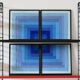 Woven fabric Polar Sky – "Mosaics" Collection