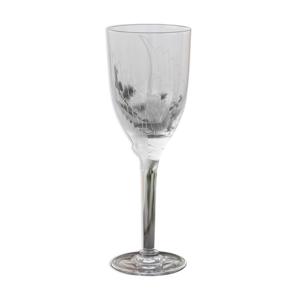 Flûte à champagne cristal Lalique Ange au sourire