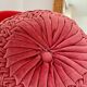 Coussin rond velours