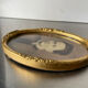 Antique Oval Frame gilded wood 15 cm x 10 cm