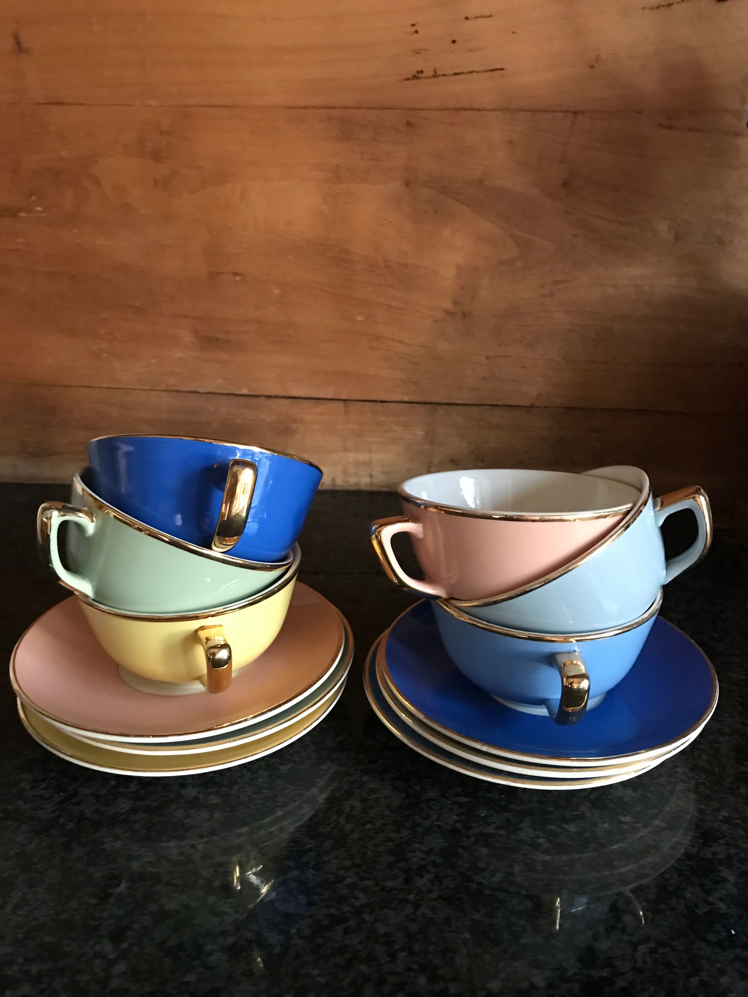 Tasses Villeroy and Boch lot of 6