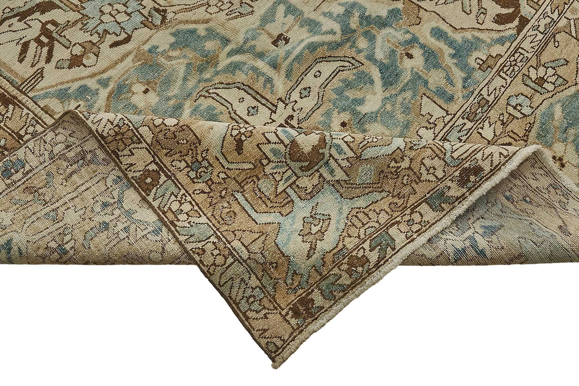 Tapis vintage unique fait à la main 305 cm x 487 cm