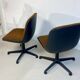 Pair of Comforto armchairs from the 1970s.