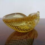 Italian Murano Glass Shell by Archimede Seguso for Murano, 1960s