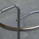Bauhaus-style umbrella stand in chrome brass, 1960s