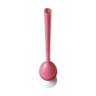 Vintage pink and white opaline soliflore vase