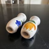 pair of Pottery du Marais candlesticks